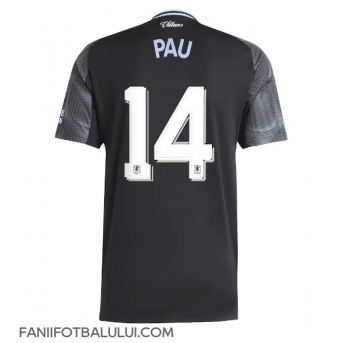 Aston Villa Pau Torres #14 Tricou Fotbal Replică 2025-26 Barbati Deplasare